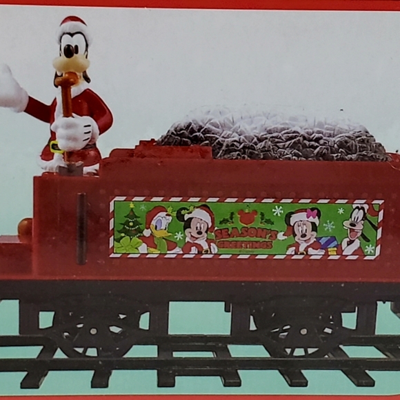 Disney Mickey Mouse Holiday Express #1 Goofy's Coal Car Collector Series Train - Picture 4 of 10